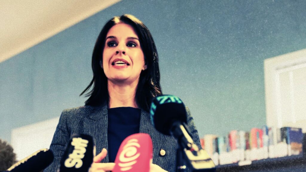 Education Minister Erica Stanford