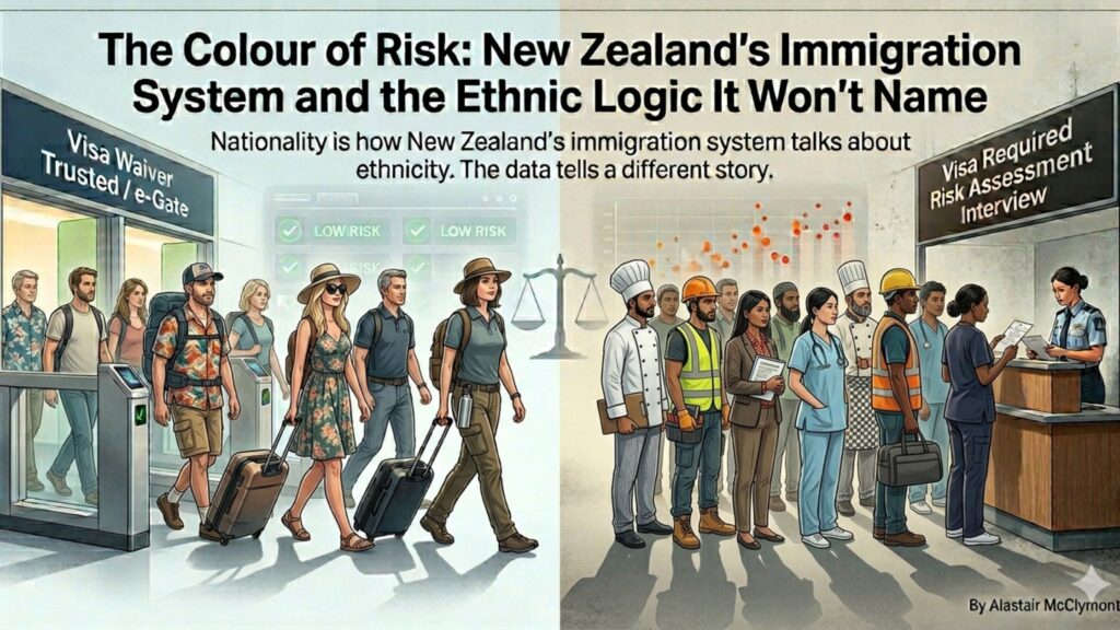 New Zealand immigration system risk assessment by nationality