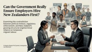 Accredited Employer Work Visa and migrant labour in New Zealand