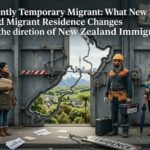New Zealand Skilled Migrant Residence Changes showing the permanently temporary migrant pathway