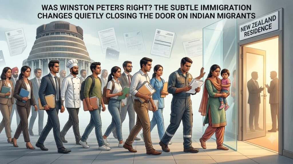 Was Winston Peters Right? The Subtle Immigration Changes Quietly Closing the Door on Indian Migrants