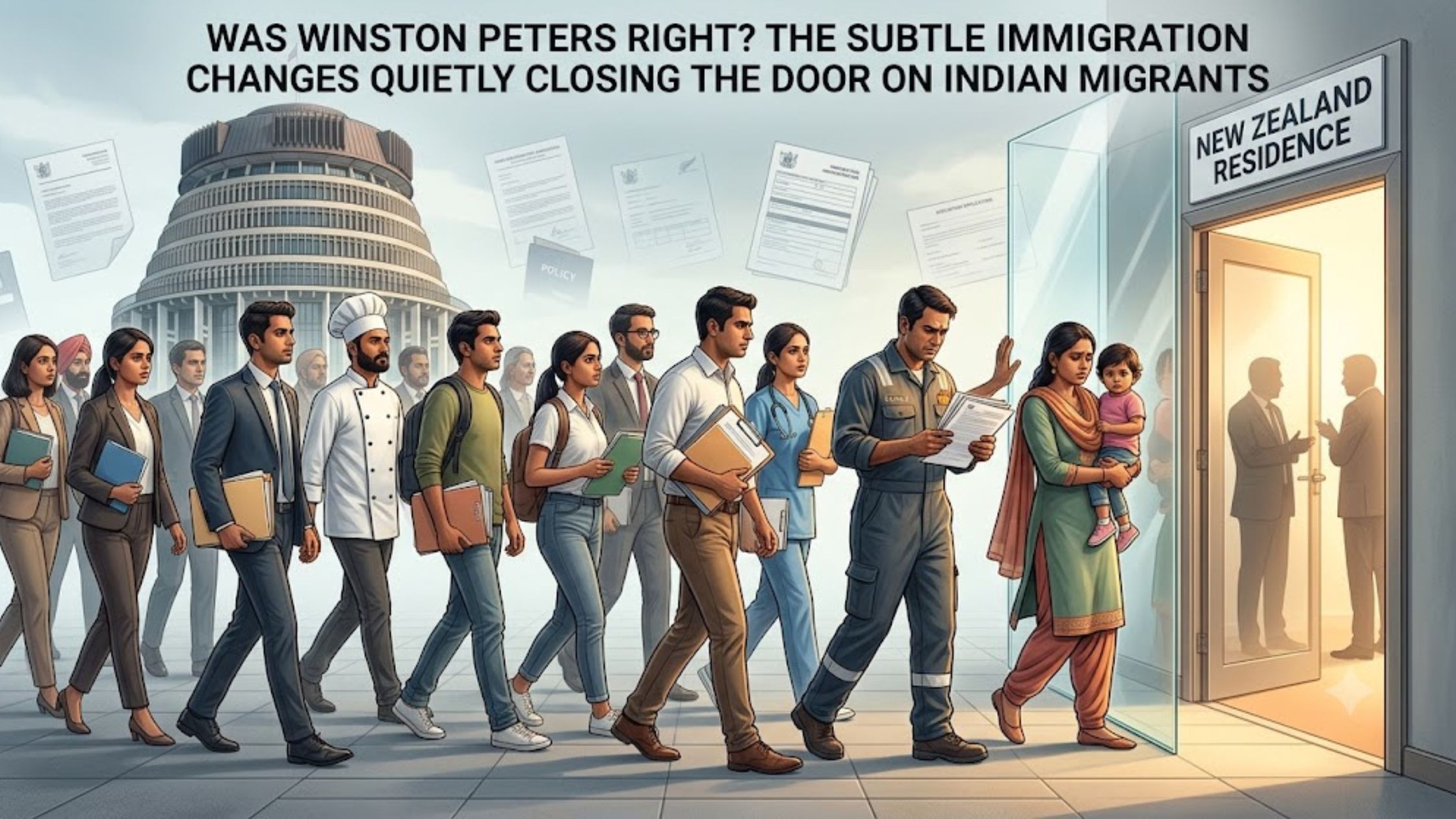 Was Winston Peters Right? The Subtle Immigration Changes Quietly Closing the Door on Indian Migrants