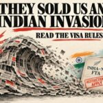 They sold us an Indian invasion. Read the visa rules